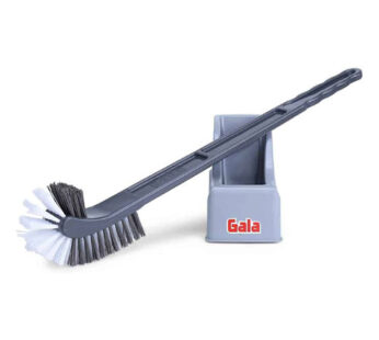 Gala Double Hockey Toilet Brush With Container