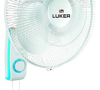 LUKER WALL FAN MERLIN WHITE 400MM NORMAL