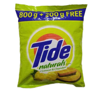 Tide Washing Powder Natural Lemon & Chandan 800+200 Gm