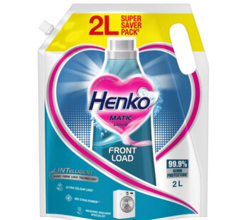 Henko Matic Liquid Front Load 2 Ltr Pouch