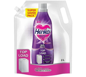 Henko Matic Liquid Top Load 2 Ltr Pouch