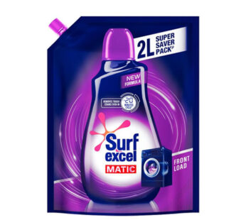 Surf Excel Washing Liquid Matic Front Load 2 Ltr Pouch