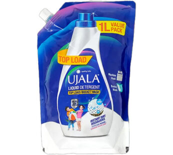 Ujala Washing Liquid Detergent Top Load 1 Ltr Pouch
