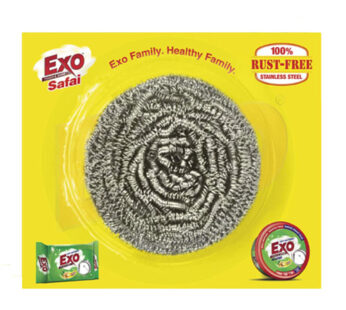 Exo Steel Scrubber Yellow 11Gm 1 Nos