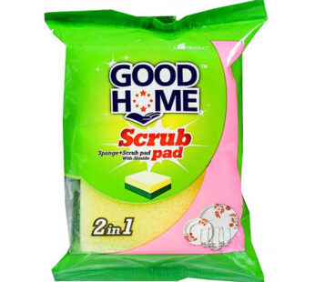 Good Home Scrubpad 2 IN 1  7*9.5 Cm