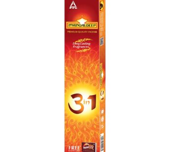 Mangaldeep Agarbathi 3 in 1 14 Gm