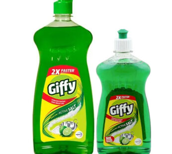 Giffy Dish Wash Liquid Green Lime 750+500 ML