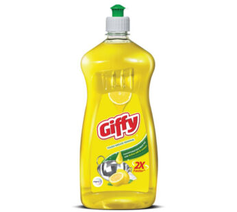 Giffy Dish Wash Liquid Lemon 750 Ml