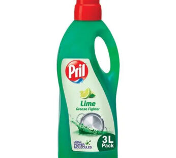 Pril Dish Wash Lime 3 Ltr