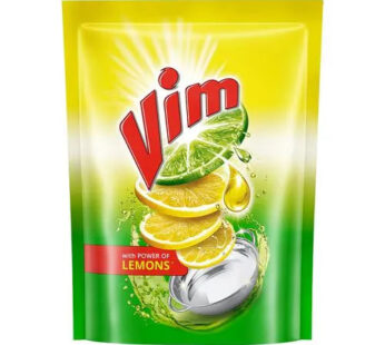 Vim Dish Wash Liquid Lemons Pouch 500 ML