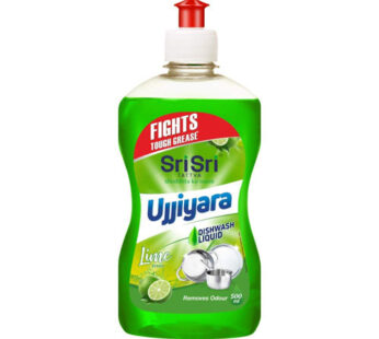 Sri Sri Ujjiyara Dish Wash Liquid Lime 500 Ml
