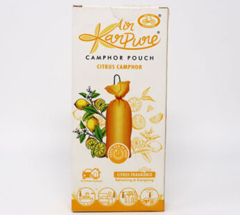 Lia Air Karpure Camphor Pouch Citrus 60 Gm